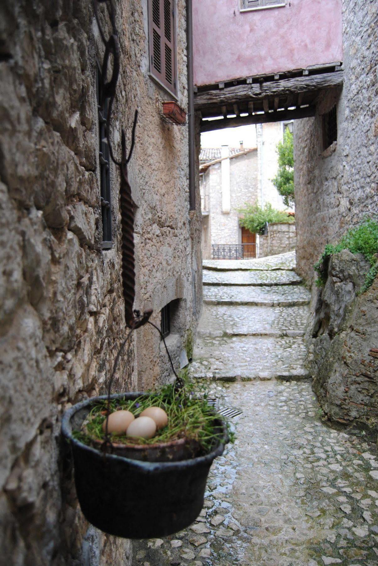Locanda Il Falco Nero Fumone ภายนอก รูปภาพ